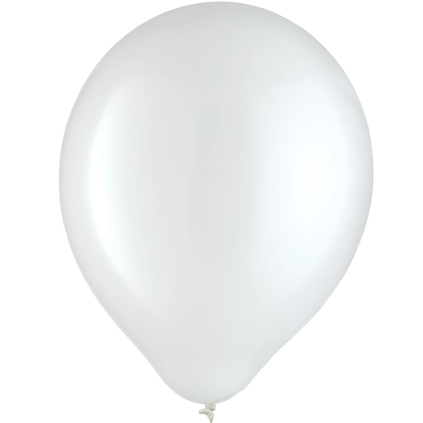 White Latex Balloons - 12" (Pack Of 15) - Perfect For Any Event