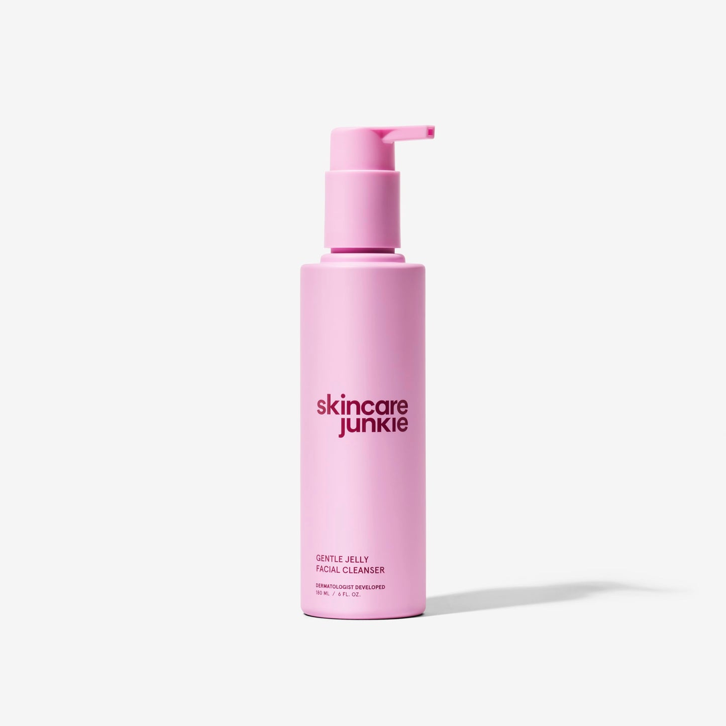 Skincare Junkie Jelly Facial Cleanser, Purifying Gel Cleanser for Normal to Oily Skin with Hyaluronic Acid, Ceramides, Niacinamide, No Synthetic Fragrance, Dermatologist Developed, 6 OZ