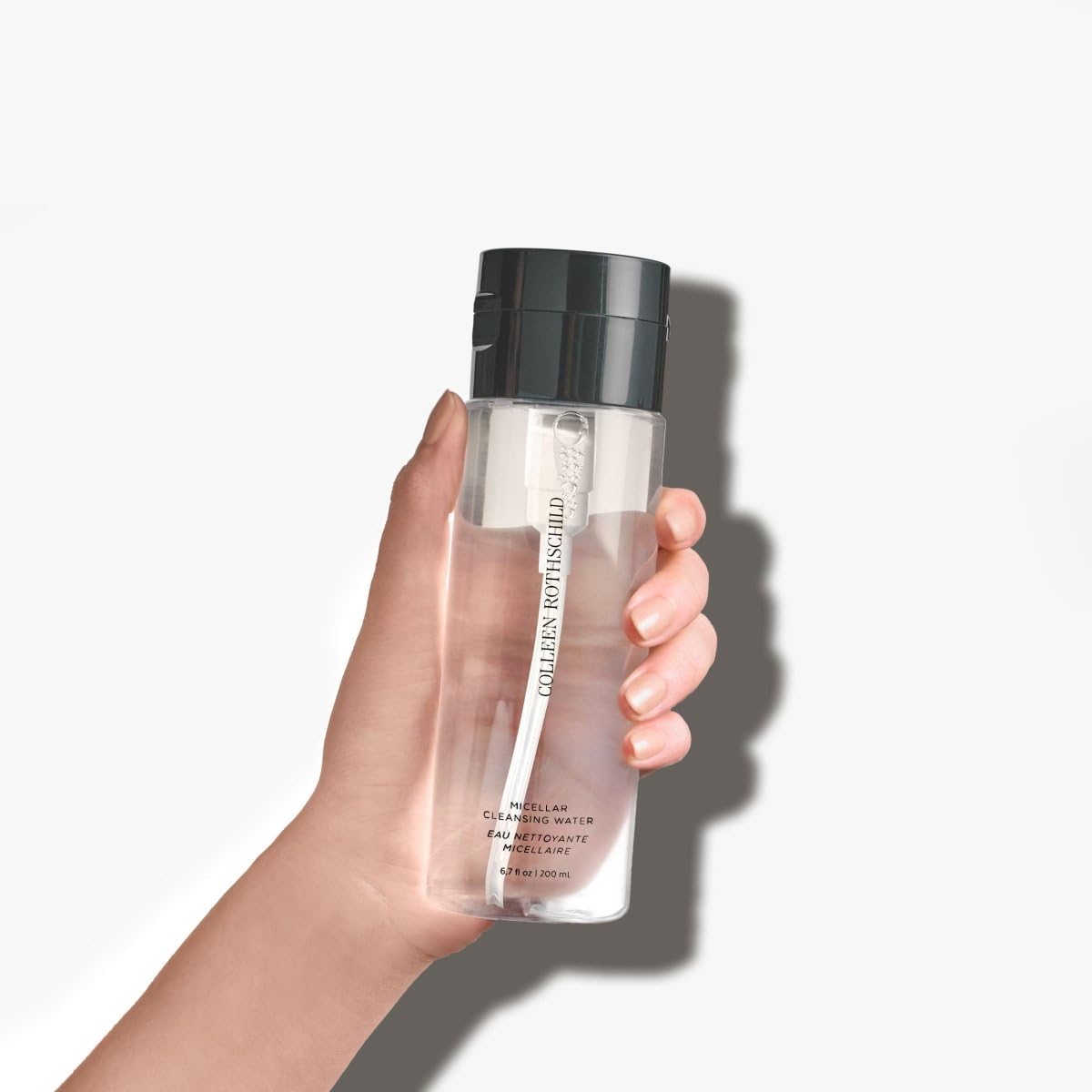 COLLEEN ROTHSCHILD Micellar Cleansing Water | Makeup Remover | Cleanser | Gently Purifies, Nourishes & Revitalizes Skin (6.7 fl oz)
