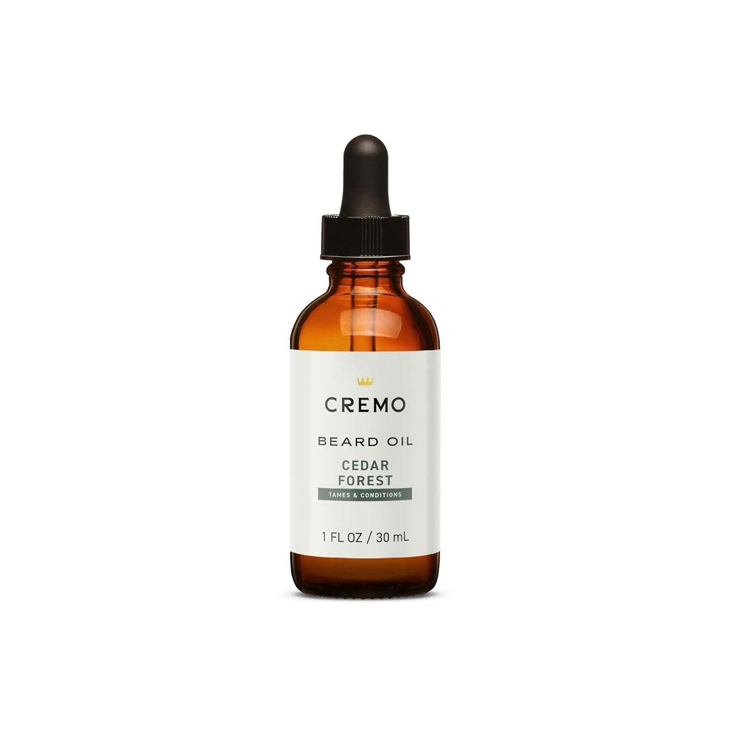 Cremo Beard Oil - Revitalizing Cedar Forest | Moisturize & Soften Beard, 1 fl oz