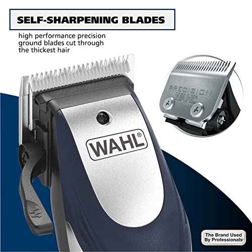 Wahl Lithium Ion Pro Rechargeable Cordless Hair Clippers for Men, Woman, & Children with Smart Charge Technology for Convenient at Home Haircutting - Model 79470