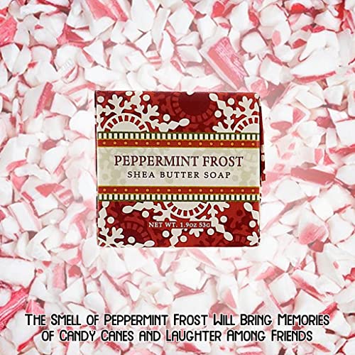 Greenwich Bay Trading Christmas Holiday Soap Sampler - Gift Boxed Set of 4 Assorted Scents