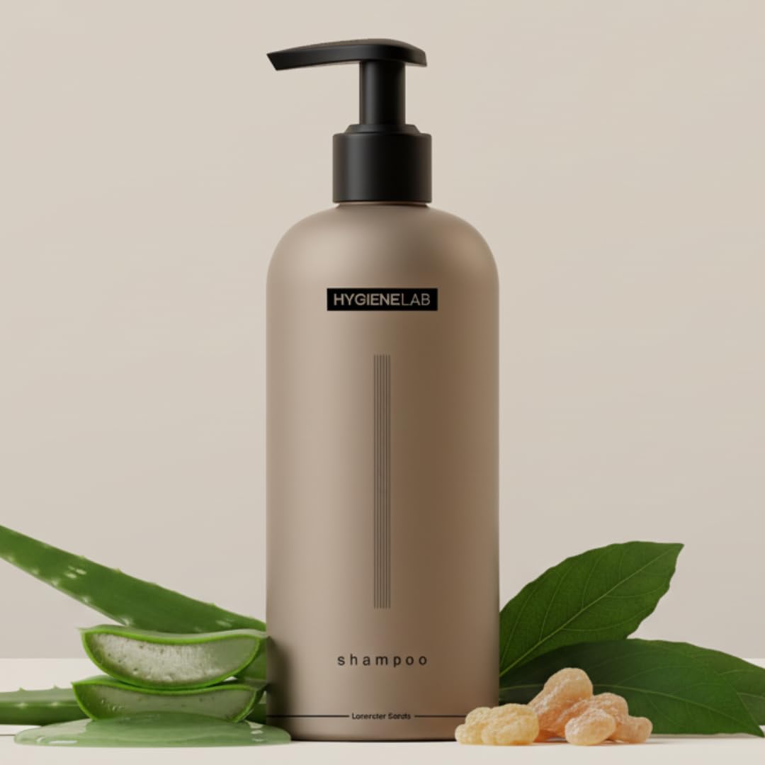 HygieneLab Mens Shampoo - EWG Verified Non-Toxic Formula, Fragrance-Free & Paraben-Free, Gentle Cleanse for All Hair Types, Premium Quality (10 fl oz)