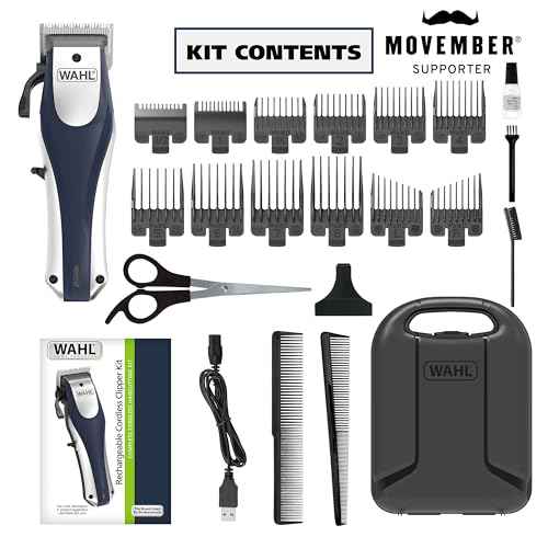 Wahl Lithium Ion Pro Rechargeable Cordless Hair Clippers for Men, Woman, & Children with Smart Charge Technology for Convenient at Home Haircutting - Model 79470