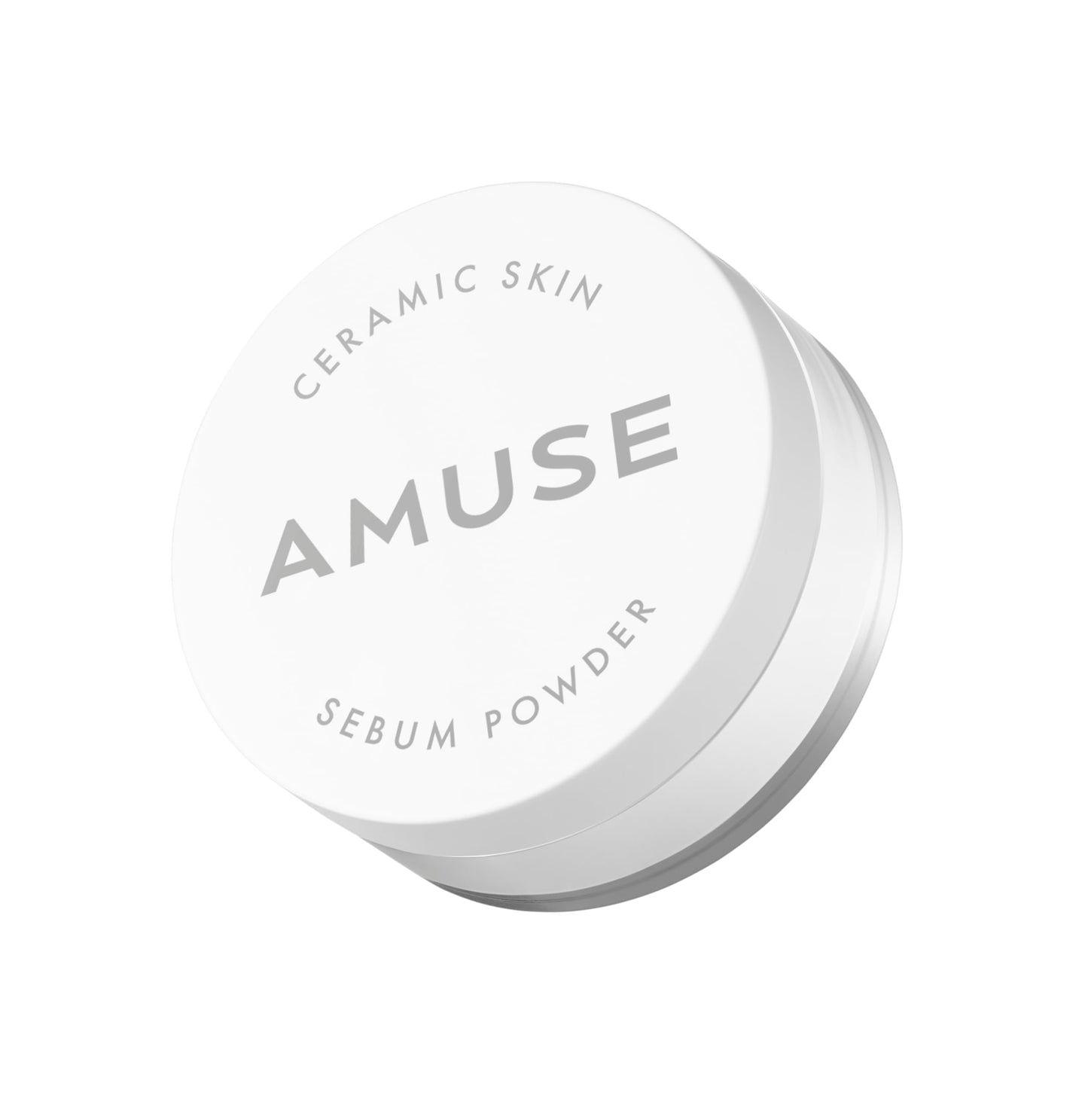 AMUSE SEOUL Ceramic Skin Sebum Face Powder (01 CLEAR) - Lightweight Oil Control Loose Powder, No Sebum Blurring Finish, Long Lasting Setting Powder, Smooth Skin Finish, Vegan, Korean Makeup