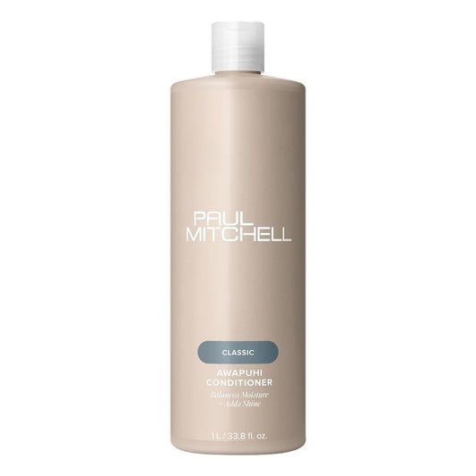 Paul Mitchell Awapuhi Conditioner, Balances Moisture + Adds Shine, For All Hair Types, 33.8 fl. oz