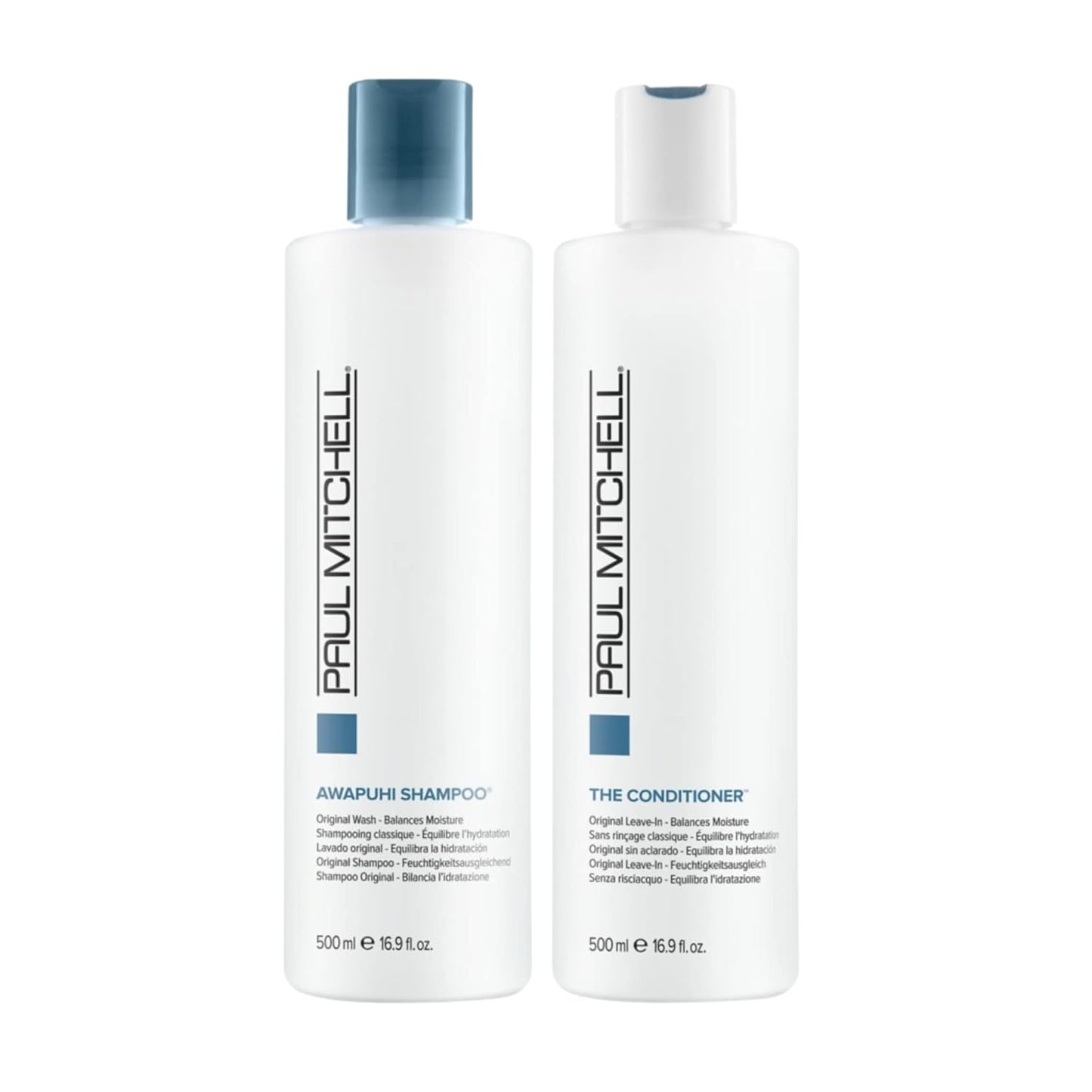 Paul Mitchell Awapuhi Shampoo & Conditioner Set - Moisture Balancing & Shine Enhancing for All Hair Types