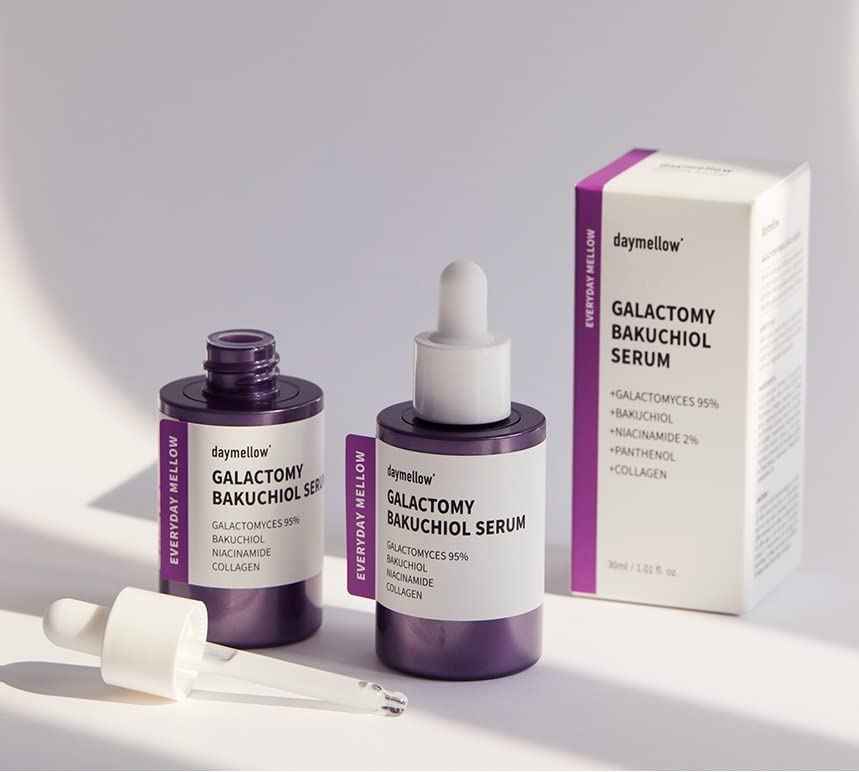 Botanical Bakuchiol Serum for face, Retinol Alternative, Hydrate and soothing Serum for Daymellow 30ml (1.0fl.oz)