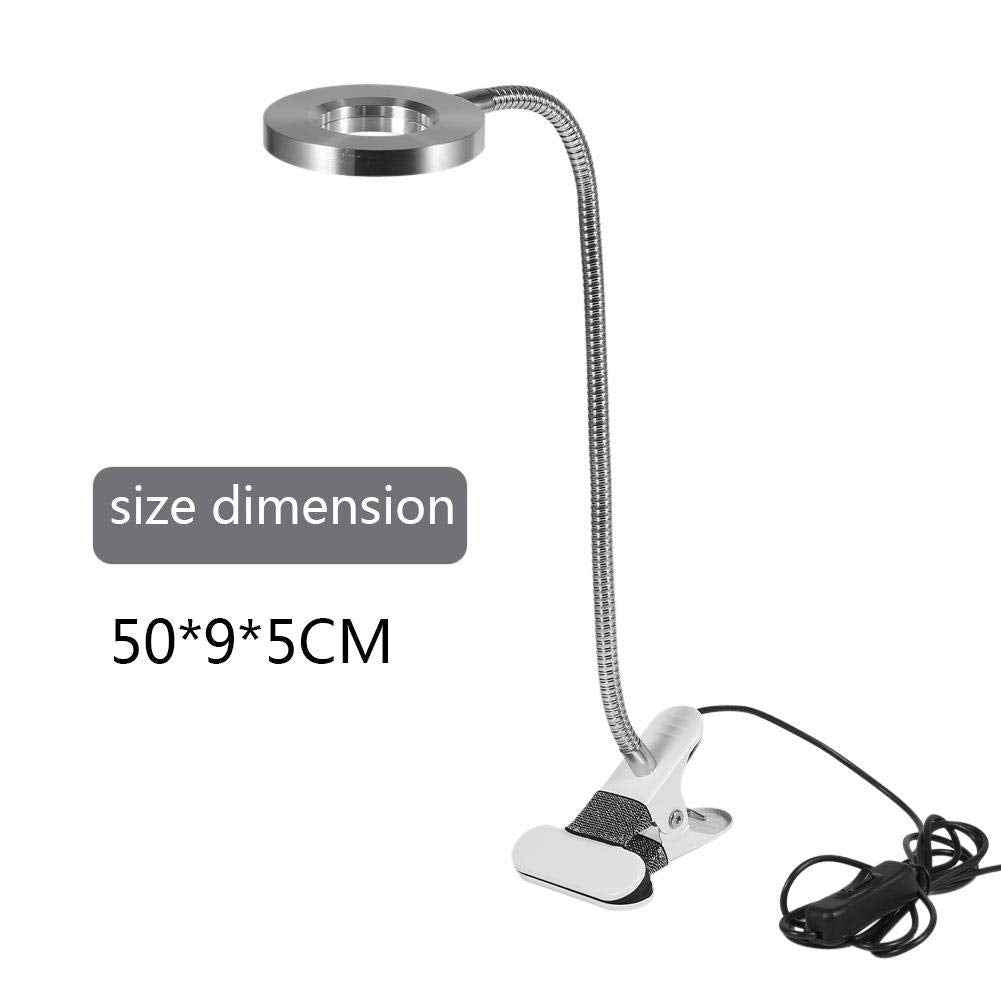 Lamp Portable Eyebrow Manicure Cold Clip Desk Light USB Clip Beauty Lamp for Lash Extension