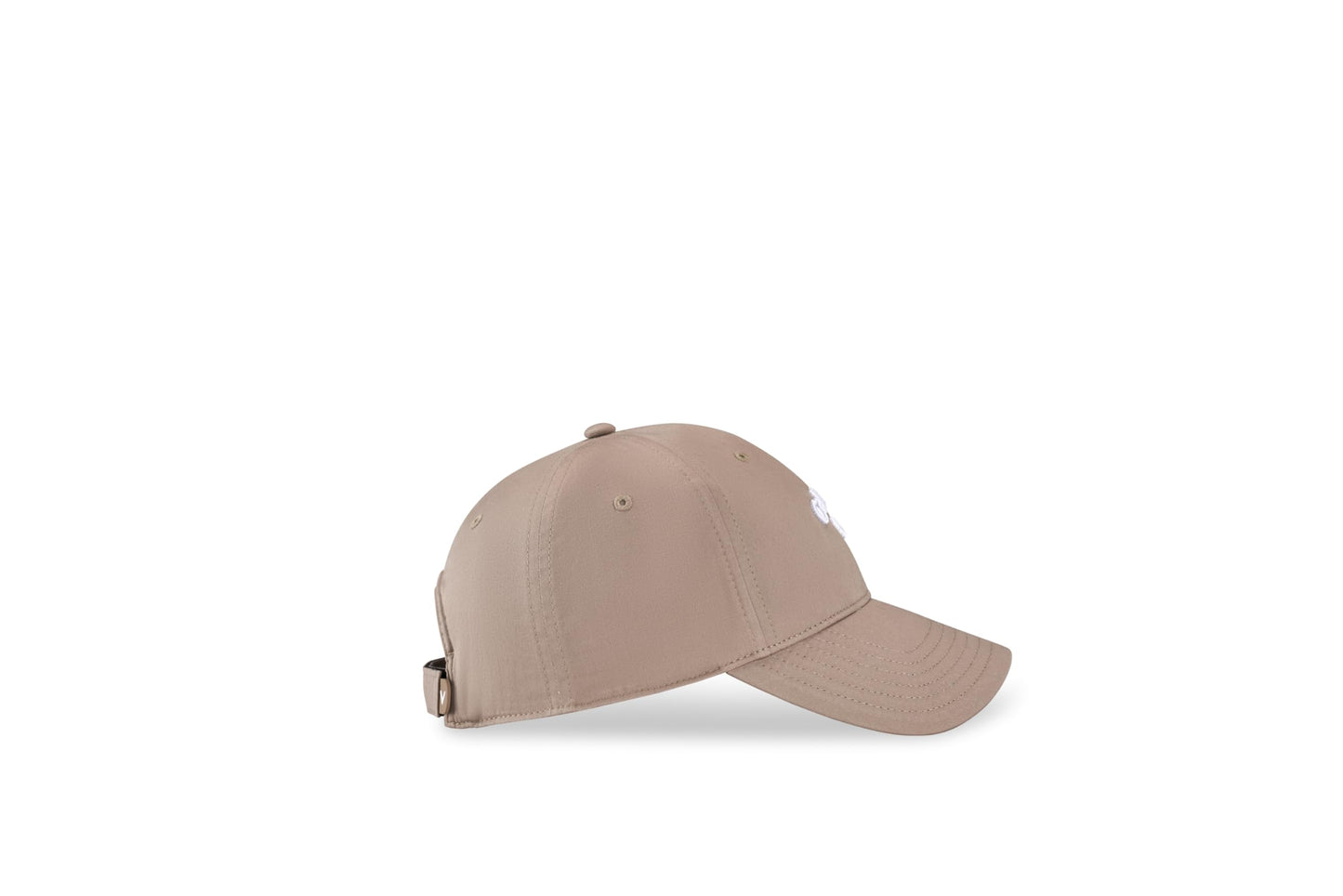 Callaway Golf Women's Heratige Twill Cap Collection Headwear (Latte/White)