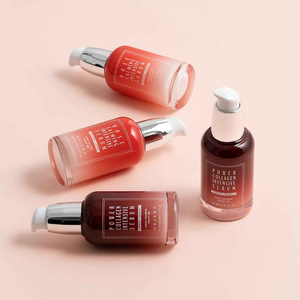 ORJENA Power Collagen Intensive Facial Serum_Collagen serum for skin Tightening_Anti Aging_Anti Wrinkle_Kbeauty skincare_1.7 fl.oz