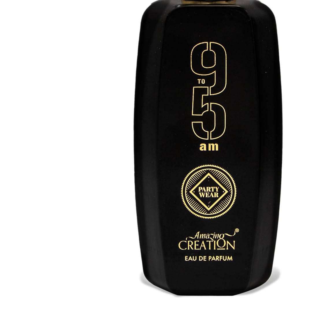 Amazing Creation 9 to 5am Party Wear Unisex Eau de Parfum, 3.4 fl oz / 100ml
