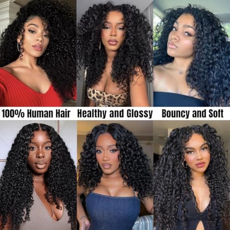 Burmese Curly Bundles Human Hair 121416 Inch 100% Unprocessed Raw Virgin Hair Bundles Water Wave Bundle Hair Extensions Double Weft 3C4A Burmese Kinky Curly Human Hair Bundles with Spiral End