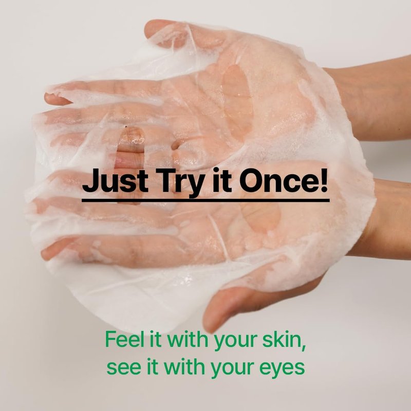 Silk Peptide Glow Sheet Mask - Firming & Lifting for Dry Skin | 10 Sheets, Korean Skincare