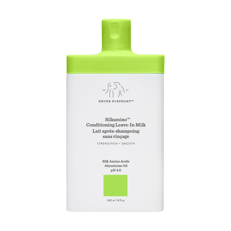 Drunk Elephant Leave-In Conditioning Milk | Silk Amino Acids, 240 ml - Clean & Cruelty-Free Formula
