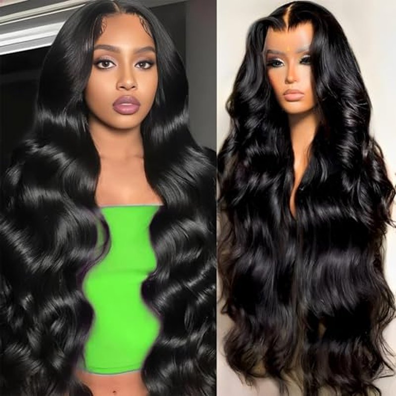 Body Wave Lace Front Wigs Human Hair 13x6 HD Lace Front Wig Human Hair Pre Plucked Body Wave Glueless Wigs Human Hair for Women