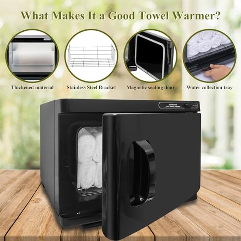 Hot Towel Warmer, 8L Professional Towel Warmer, Small Towel Warmers Cabinet for Spa, Hair Salon or Home Use