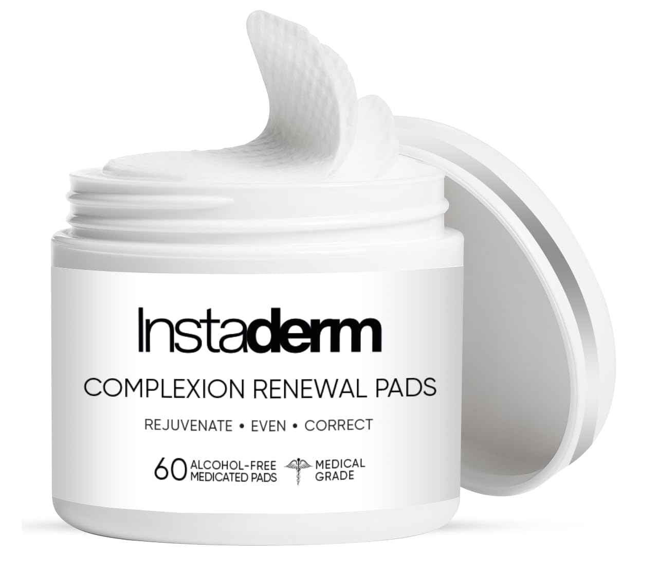 Complexion Renewal Pads – Exfoliates skin, Reduces Appearance of Uneven Skin Tone, Freckles, Fine Lines & Wrinkles. Restore Elasticity & Deep Hydration for Smoother Skin & Radiant Complexion.