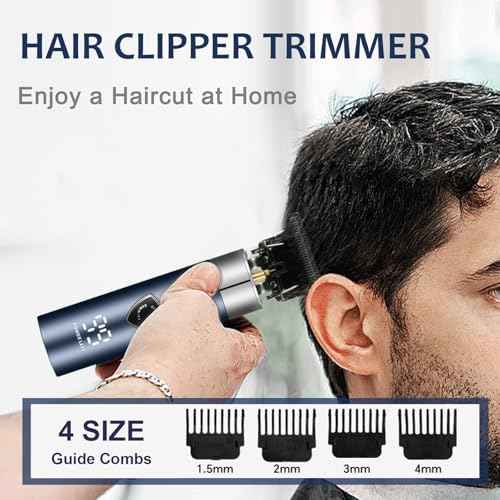 Body Hair Trimmer for Men - Electric Male Hygiene Grooming Shaver - Hair Razor Nose Trimmer Clippers - 3 in 1 Groin Groomer IPX5 Waterproof LED Display Remover for Chest Back Armpit