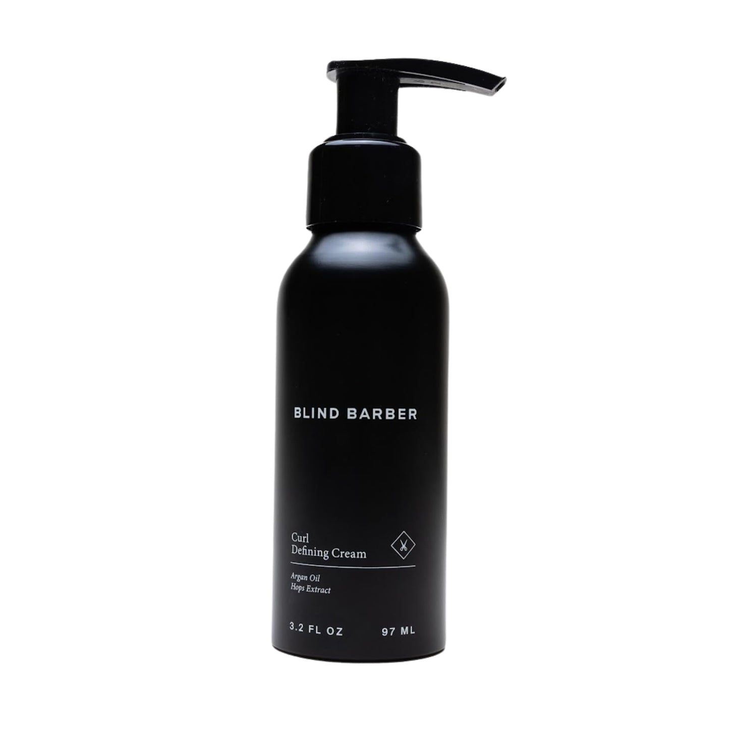 Blind Barber Curl Cream - Curl Defining Cream with Coconut Oil & Tonka Bean Scent - Reduces Frizz & Adds Subtle Shine - Water-Based & Cruelty-Free Curly Hair Products for Men (3.3 Fl oz)