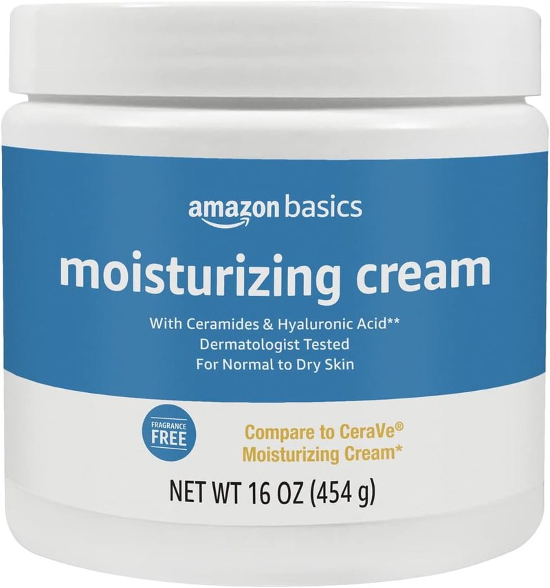 Moisturizing Cream for Face & Body - Fragrance-Free, Hydrating with Ceramides | 16 Oz