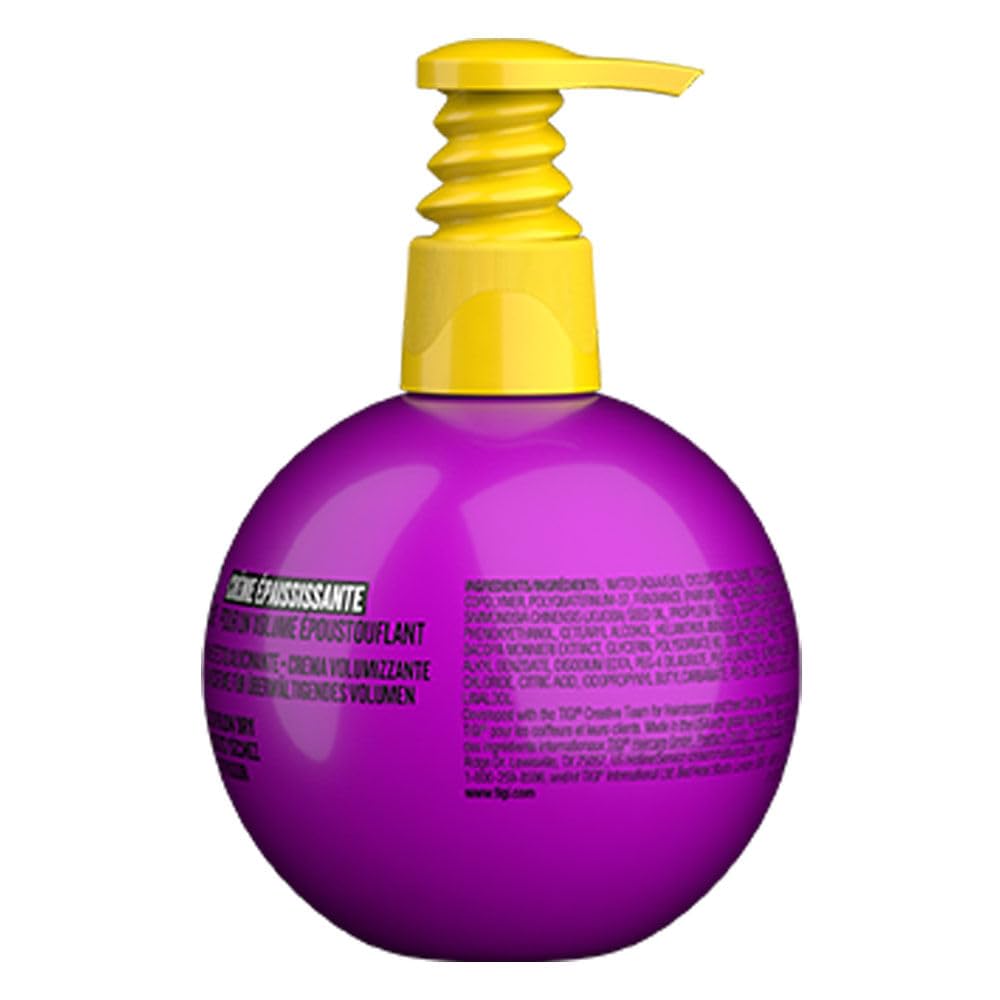 TIGI Bed Head Mini Small Talk 3-in-1 Styling Cream - 8 Fl Oz | Versatile Hair Product for Volume & Texture