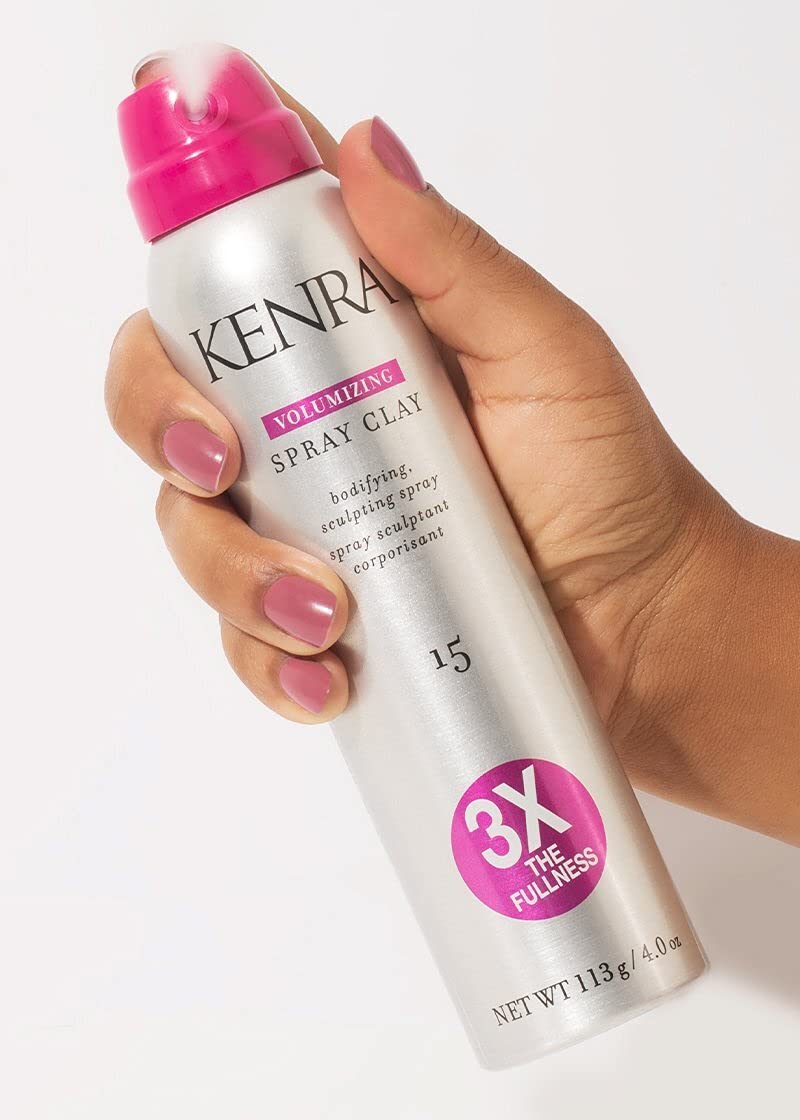 Kenra Professional Volumizing Spray Clay 15 | Bodifying, Fullness Spray | All Hair Types | 4 oz (2-Pack)
