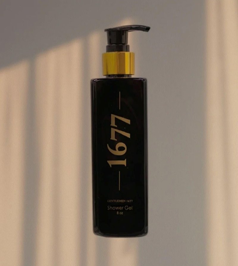 Lady Primrose, Gentlemen 1677 Shower Gel, 8 Fluid Ounces