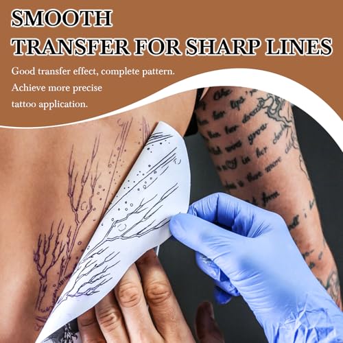 Tattoo Stencil Transfer Gel Solution, Tattoo Stencil Gel, Tattoo Transfer Gel for Transfer Stickers Paper Machine Stencils, Tattoo Supplies Accessories for Tattoo Artists & Beginners