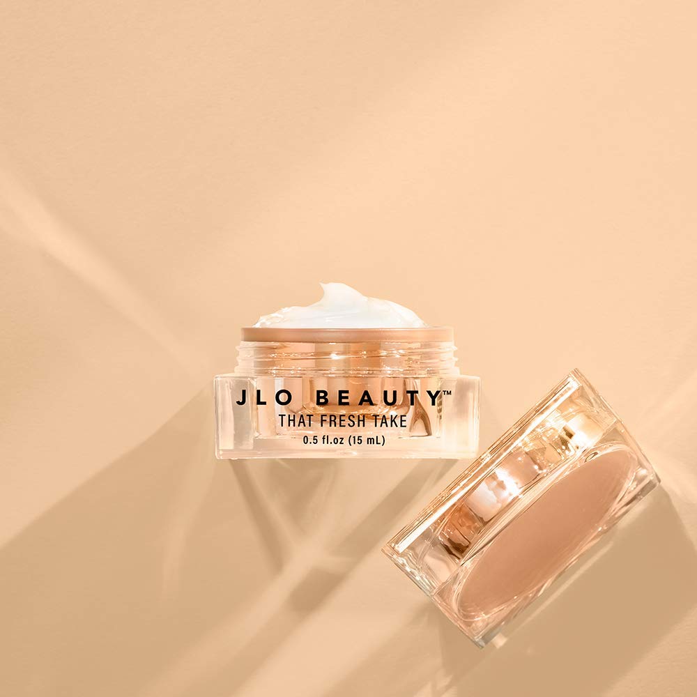 JLO Beauty Under Eye Cream - Hydrating Treatment with Peptides & Hyaluronic Acid for Dark Circles | 0.5 Oz