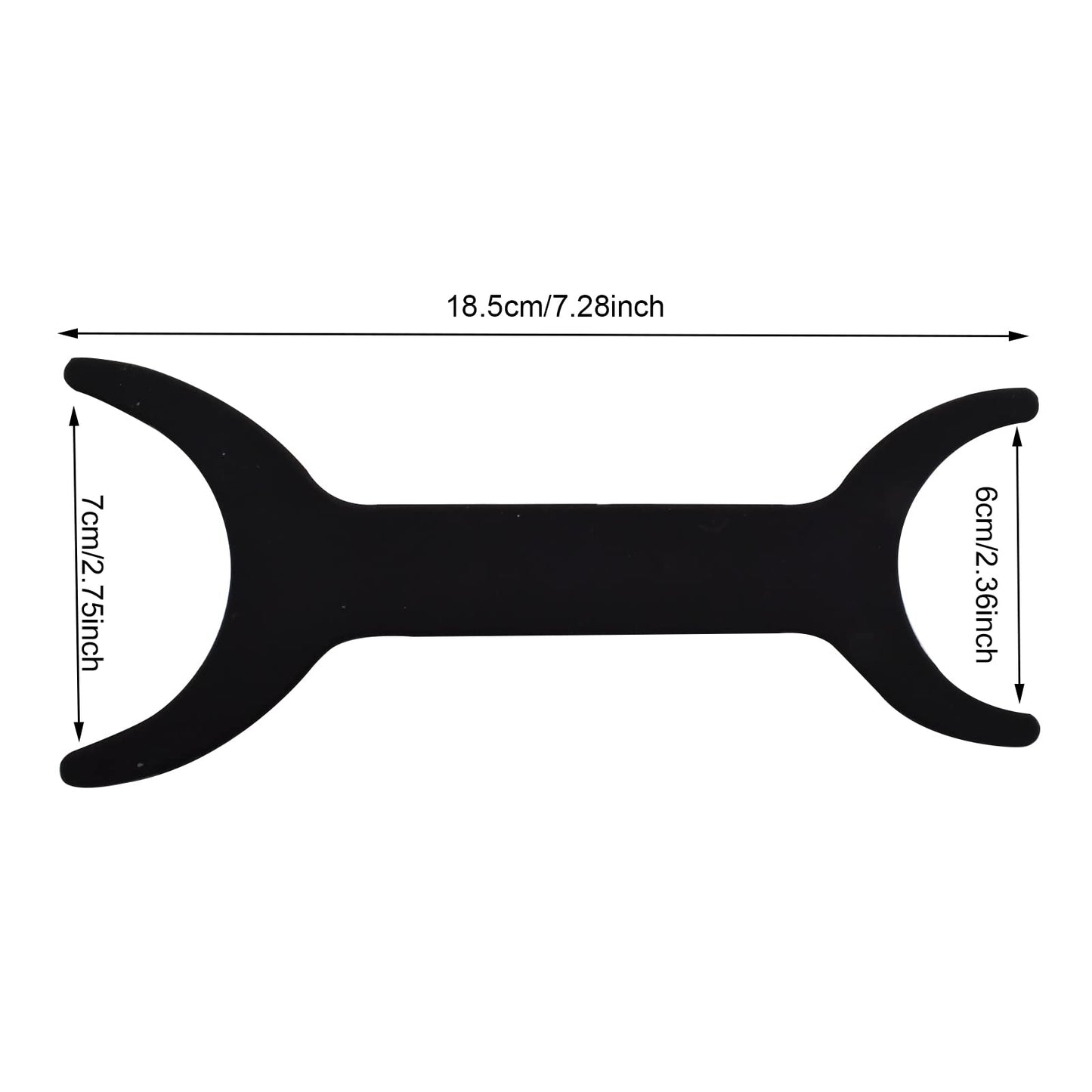 Angzhili 2 pcs Silicone Dental Orthodontic Photography Contraster,Bendable Intraoral Photography Background Board,Black Background Board Contraster (C1+C2)