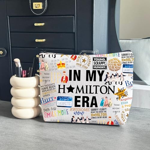 WCGXKO American Musical Gift In My Musical Makeup Bag Theater Lover Gift (HMusical Bag)