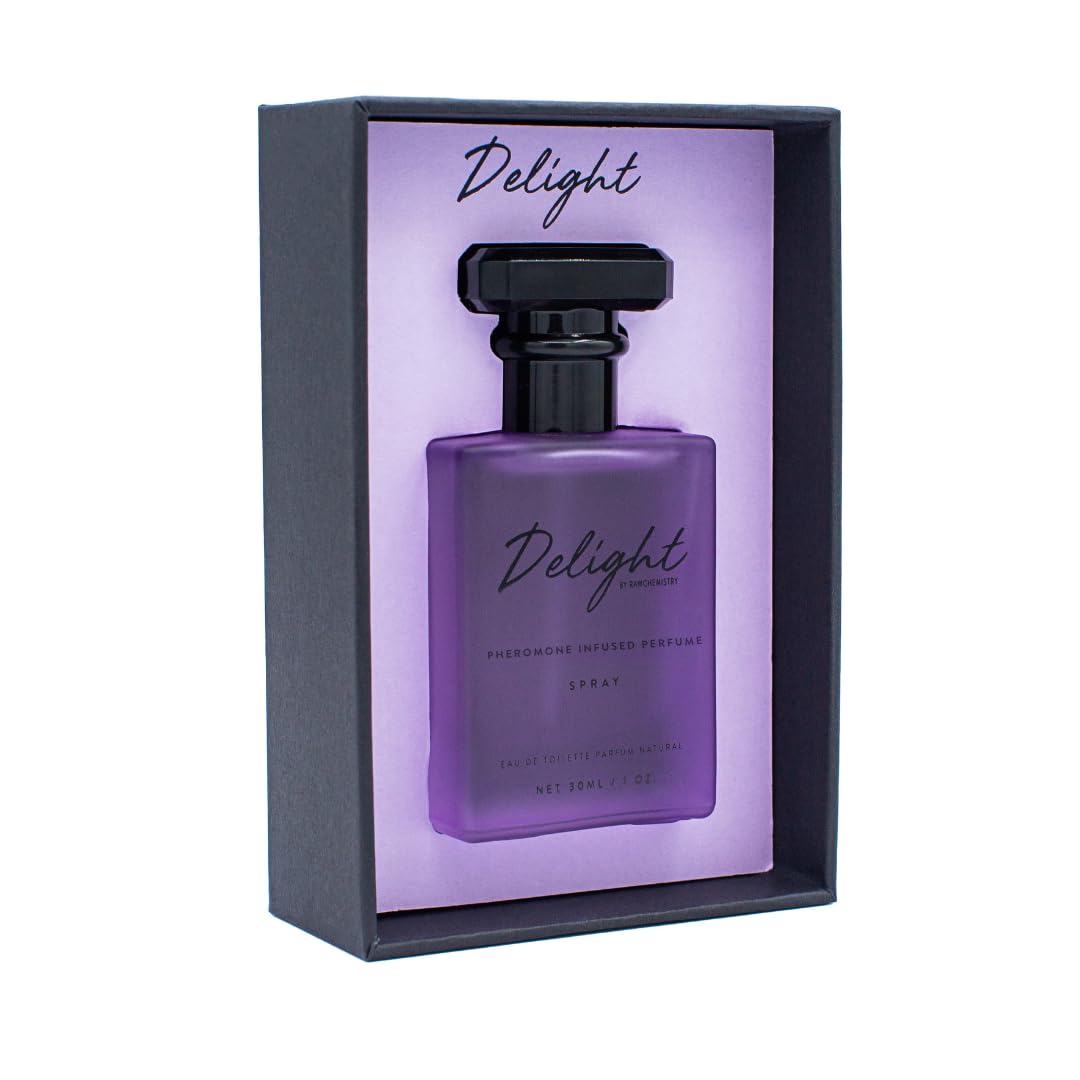 Delight Pheromone Infused Perfume for Women - Captivating Scent with Alluring Benefits | 1.7 oz Spray