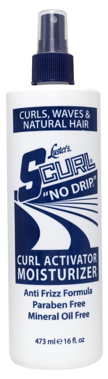 Lusters S-Curl Activator Moisturizer No-Drip 16 Ounce (473ml) (3 Pack)