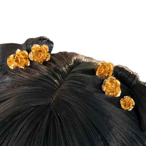 KIRA KIRA 6Pcs/set Maomao Hairpin Cosplay Accessories Hair Clips for Halloween Anime The Apothecary Diaries Maomao Cute Hairpins