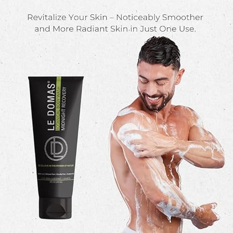 Botanical Hair & Body Care Set ? Hydrating Face Wash, Midnight Skincare Body Wash, Hair Growth Shampoo and Conditioner, Sulfate Free Formula with Natural Ingredients for All Hair & Skin Types