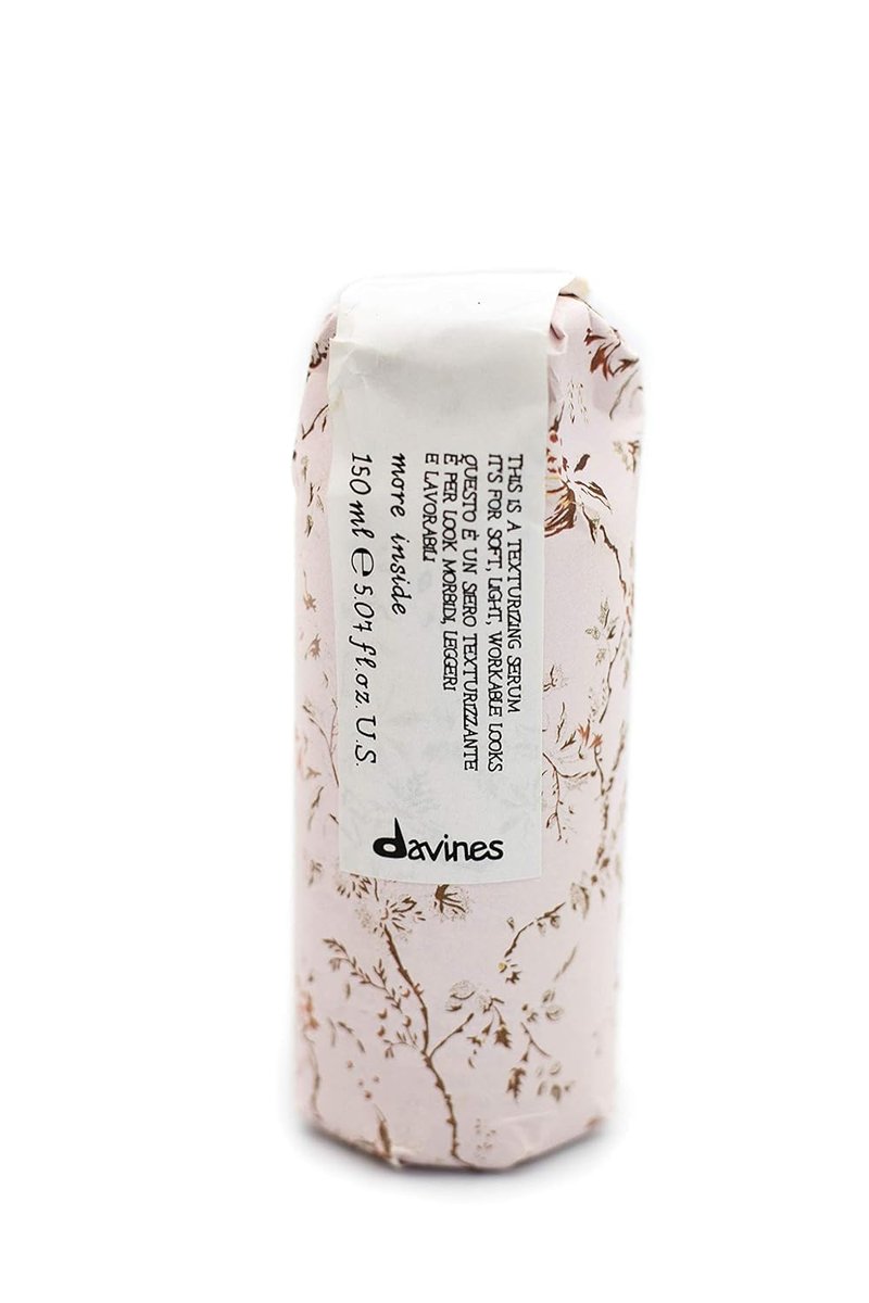 Davines Texturizing Serum - Light Hold for Wavy Hair | Adds Body & Softness, 5.07 Fl Oz