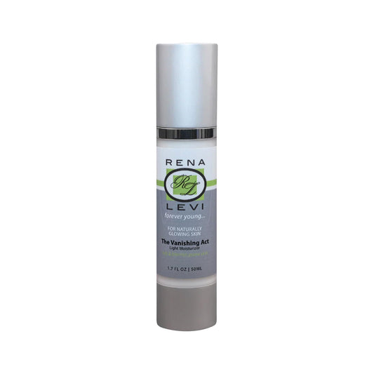 Rena Levi Light Moisture Creme Natural Facial Moisturizer for Oily and Acne Prone Skin, 1.7 Fl Oz