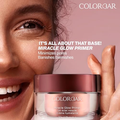 Colorbar Miracle Glow Primer - Makeup Primer Camouflages Visible Dark Spots and Blemishes - Face Primer with Vita Freeze for Youthful Skin - 1.7 oz