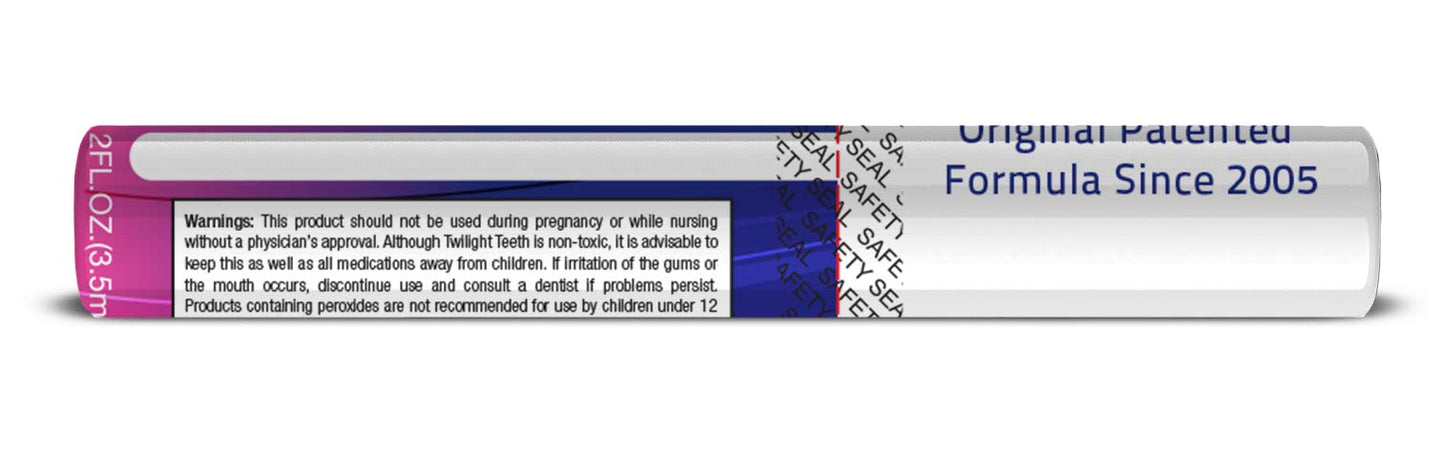 Twilight Teeth Whitening Kit | Specially Designed Kit Includes Whitener Gel, Mouthpiece For Tanning Bed Use & A Powerful UV Light Mouthpiece For At Home Whitening | No Rinse Gel Whitener Formula