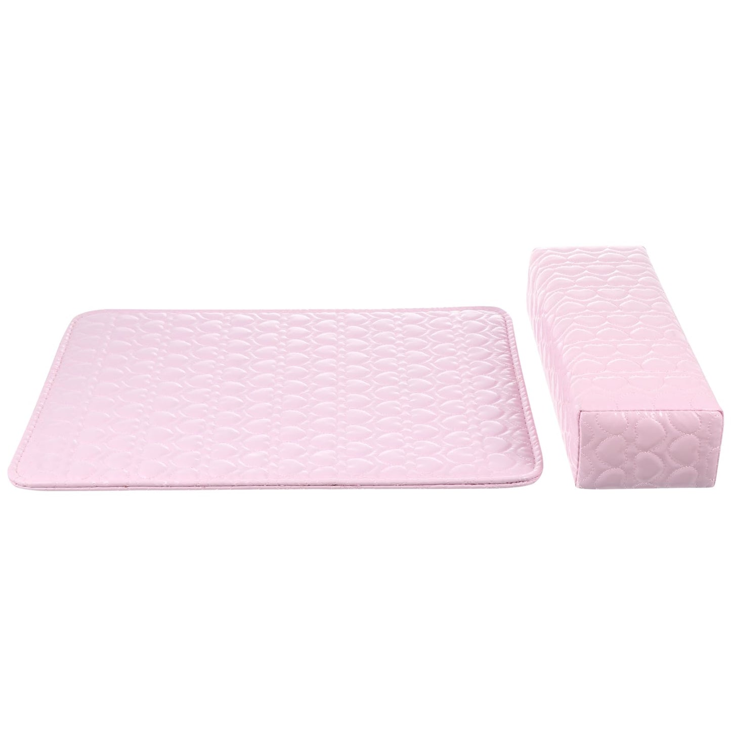 Beavorty Manicure Hand Pillow Wrist Rest Cushion Waterproof Nail Art Arm Support for Salon Use 14.76X11.41X0.39 Inch Comfortable Nail Tech Accessory
