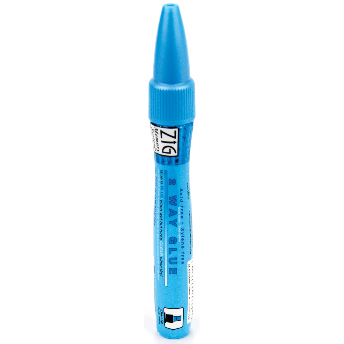 EK tools 55-00012 Glue Pen Zig Chisel Tip 2 Way, Multicolor