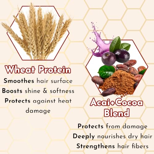 Brazilian Keratin Treatment Kit ? JumyBee 3 Steps 8.46 fl oz | Formaldehyde-Free At Home Hair Straightening & Smoothing System |Keratina para Alisar el Pelo | Anti-Frizz Repair Mask & Shampoo