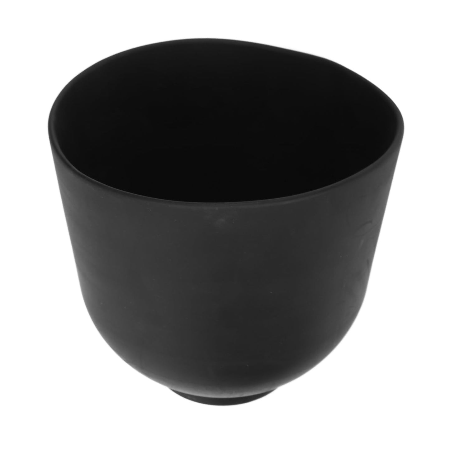 Large Size Silicone Mixing Bowl, Professional Reusable Beauty Tool, Multi Purpose Holder for Spices, Space Saving Kitchen Accessory with Mask (Black)