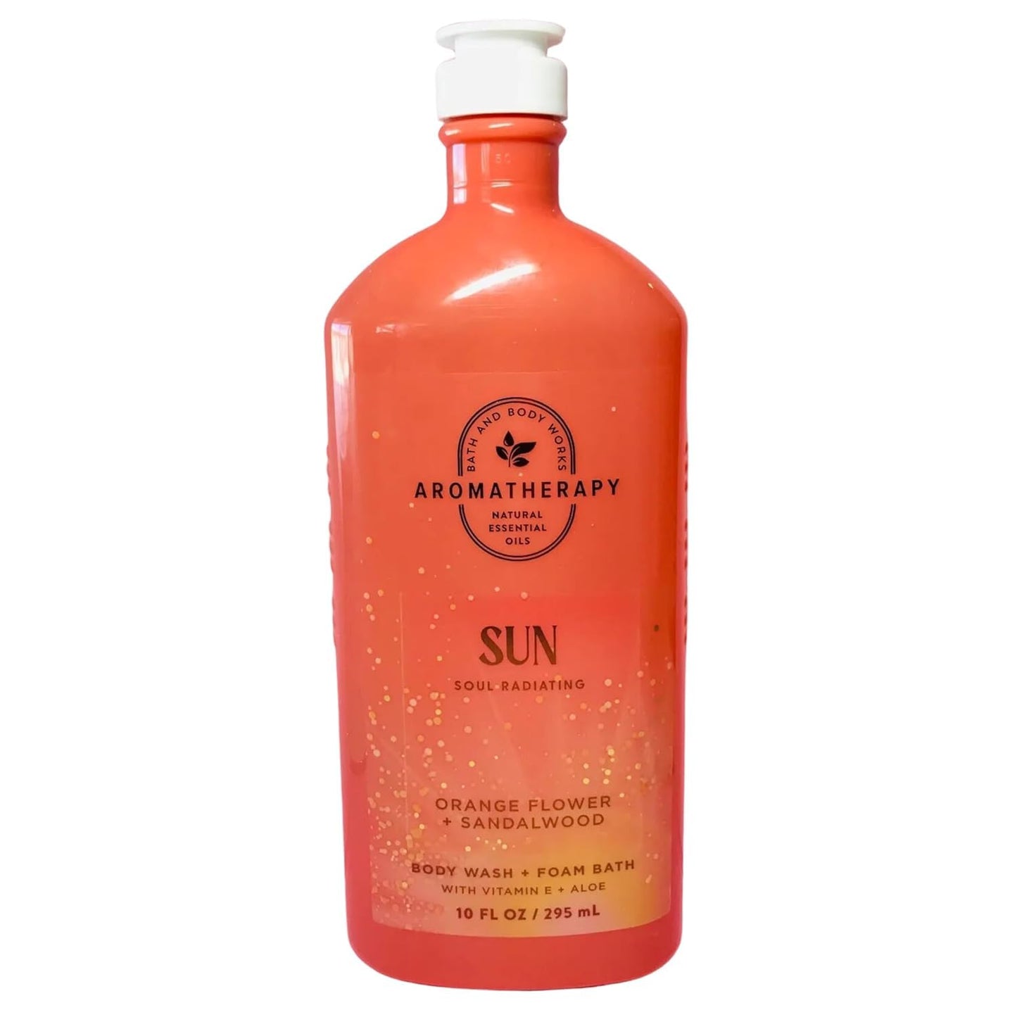Bath & Body Works Aromatherapy Shower Gel, 10oz Each (Orange Flower Sandalwood)