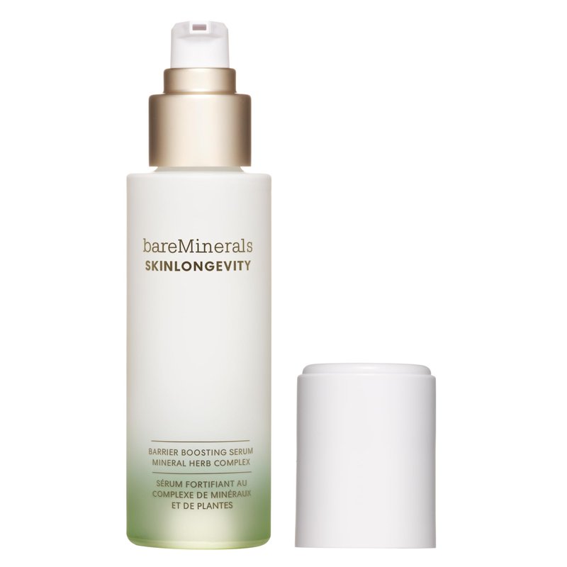 bareMinerals SKINLONGEVITY Barrier Boosting Serum, Hydrating Face Serum with Niacinamide, Strengthens Skin Barrier, Improves Texture, Suitable for All Skin Types, 50ml