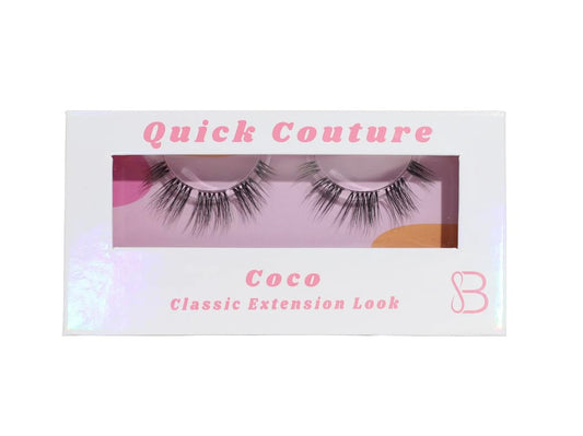 Classic Lash Extension Look DIY Lashes by SoCal Beauty - Salon-Quality Individual Lash Set - Reusable, Cruelty-Free, Easy Application