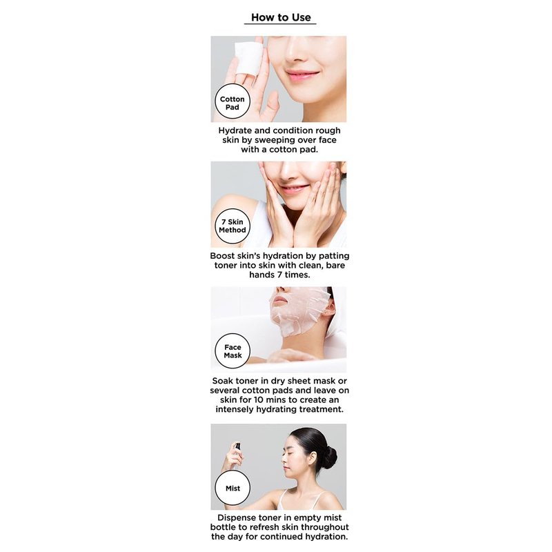 TONYMOLY Wonder Rice Smoothing Toner - Hydrating & Brightening Formula for All Skin Types