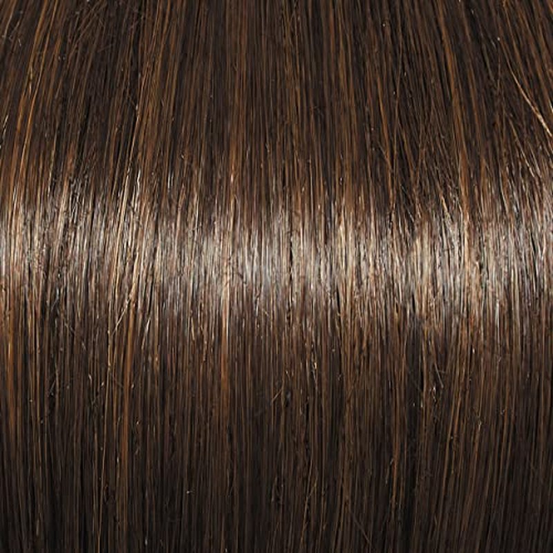 GABOR Ambitious Essential Collection Wig Cap, Mid-Length With Soft Bangs and Beachy Wave by Hairuwear, Light Brown