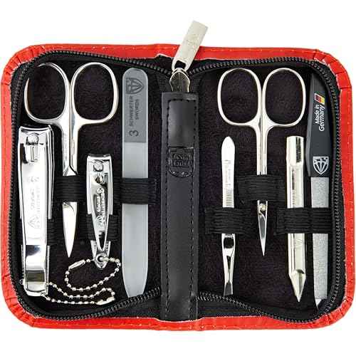 3 Swords Germany ? brand quality 8 piece manicure pedicure grooming kit set